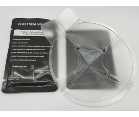 Пластырь окклюзионный (пневматоракс) вентилируемый (chest seal vented)