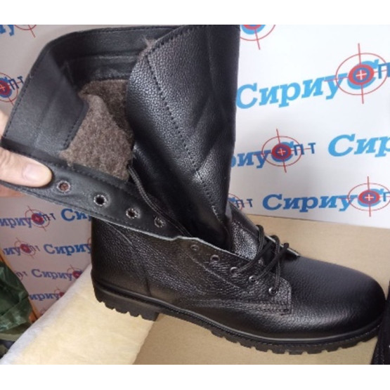 Берцы Россия из натуральной кожи
