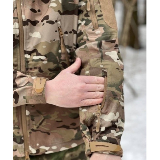 Костюм SOFTSHELL водоотталкивающий «SHARK SKIN»